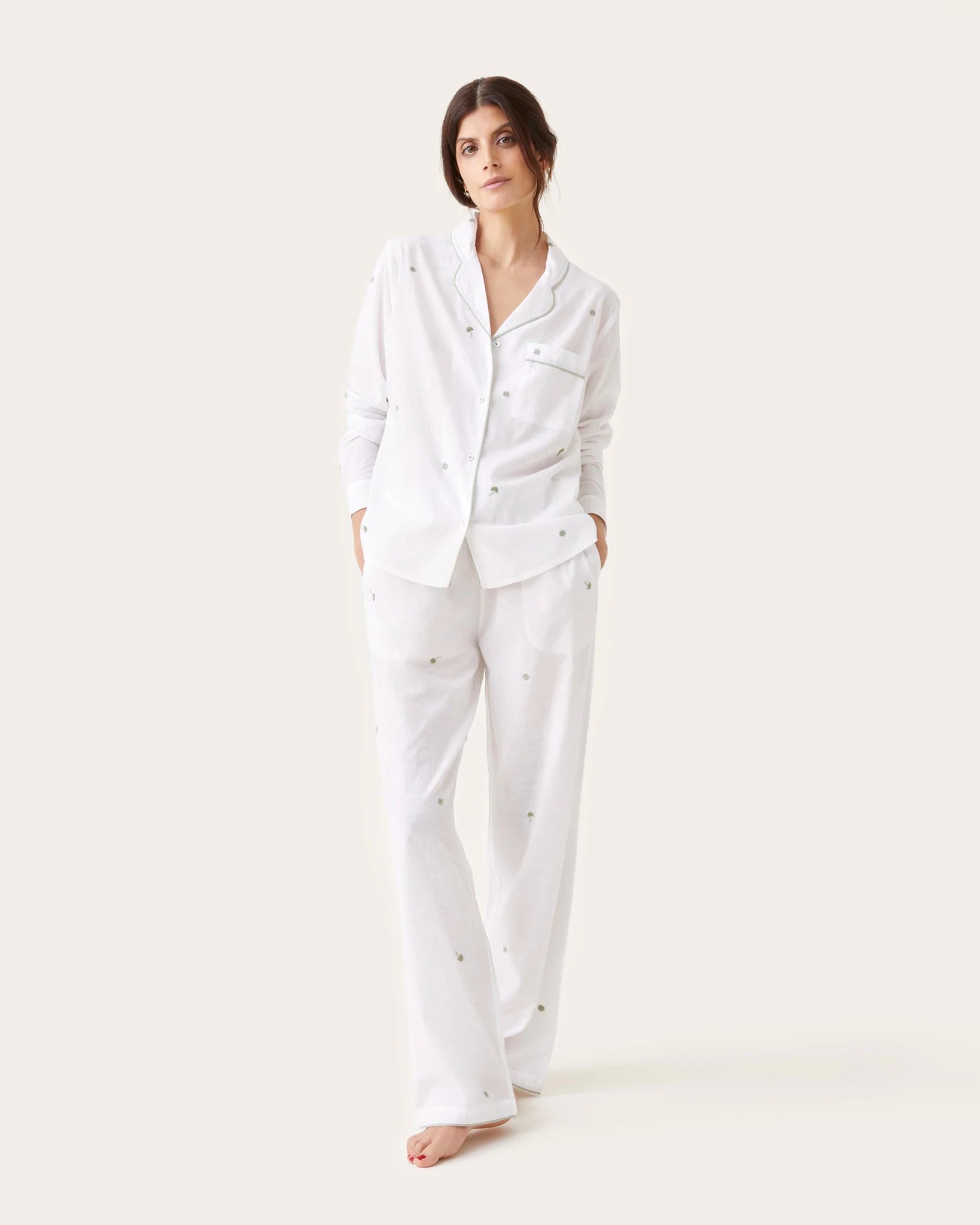 Pyjama Thelma broderies clover - Scarlette Ateliers