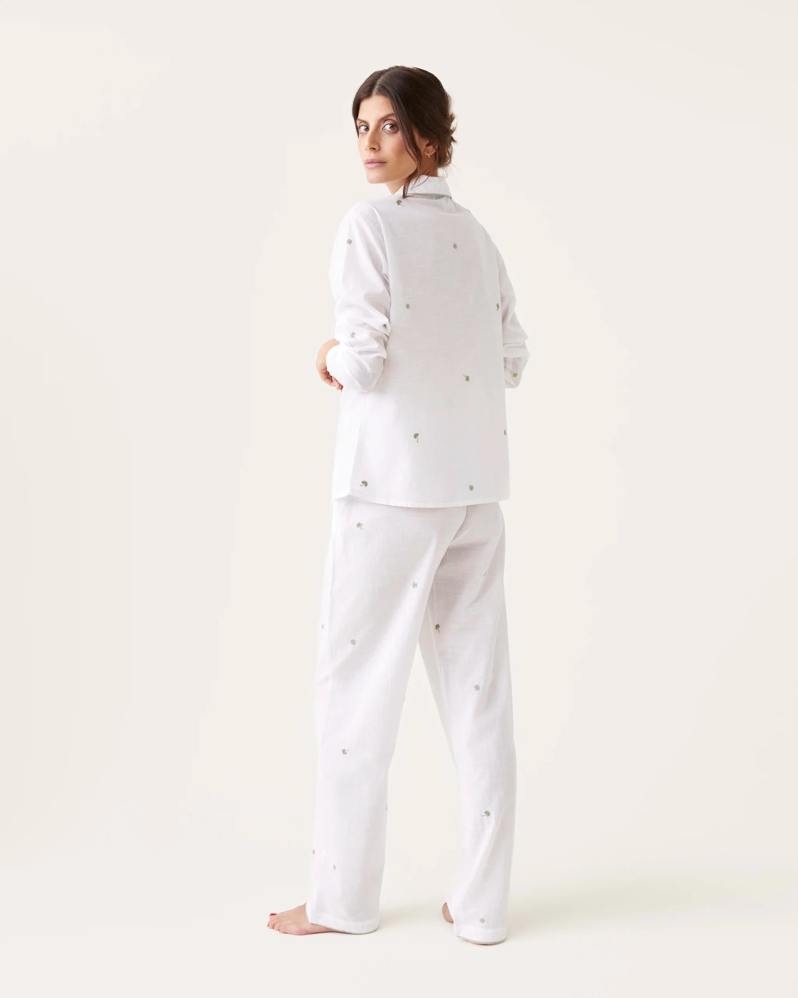 Pyjama Thelma broderies clover - Scarlette Ateliers