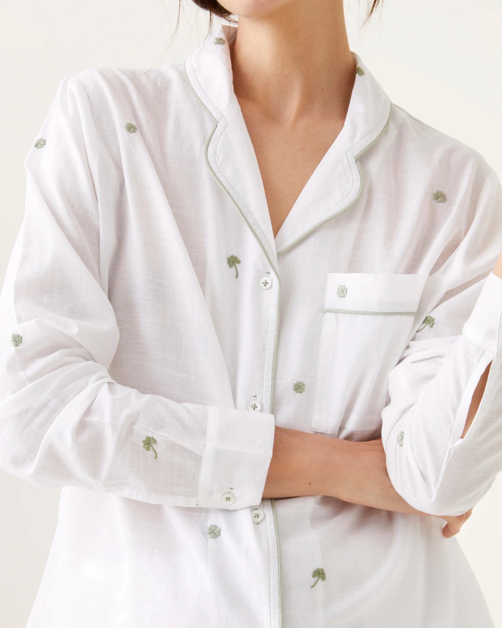 Pyjama Thelma broderies clover - Scarlette Ateliers
