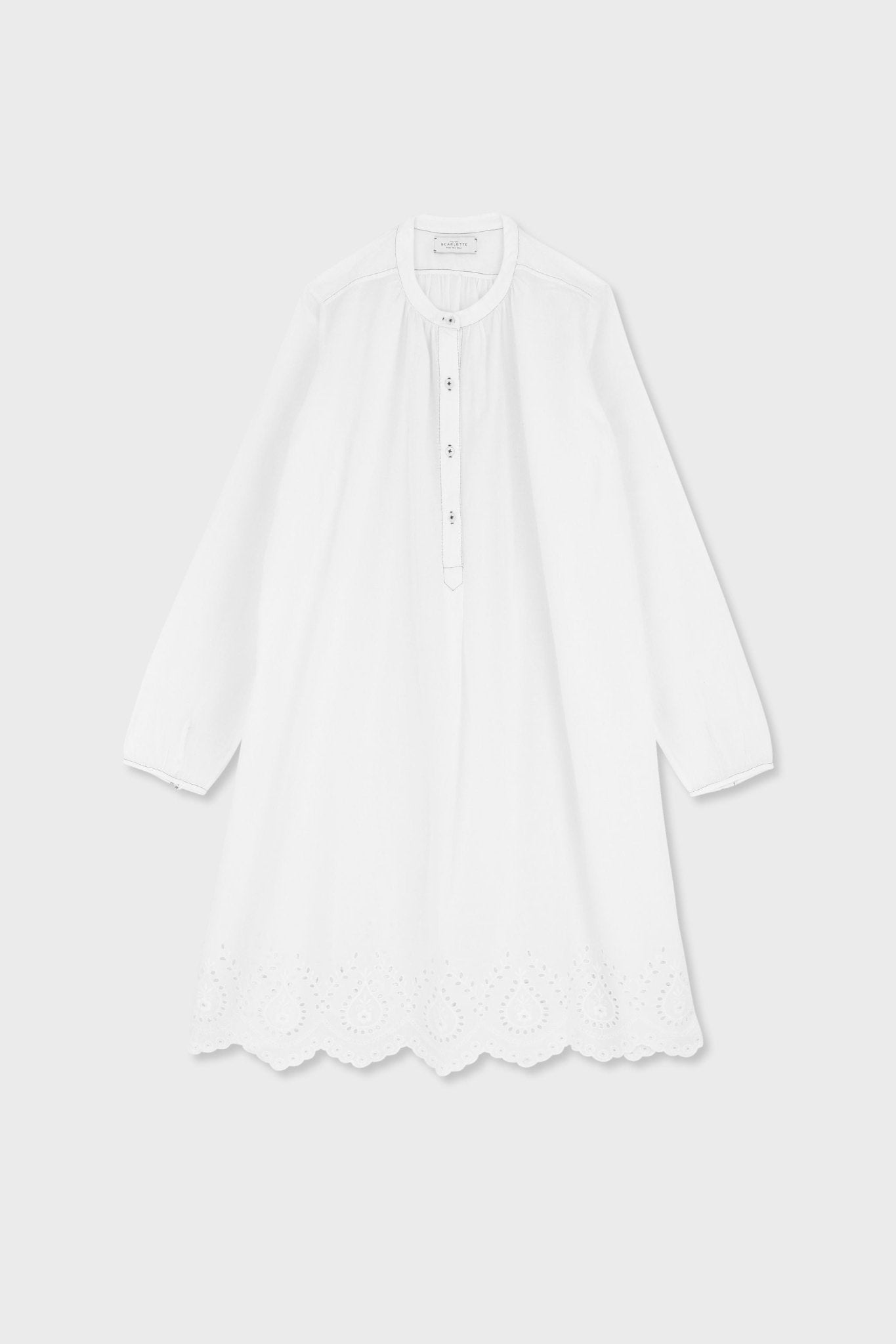 Robe de nuit 3 courte Emma - Scarlette Ateliers