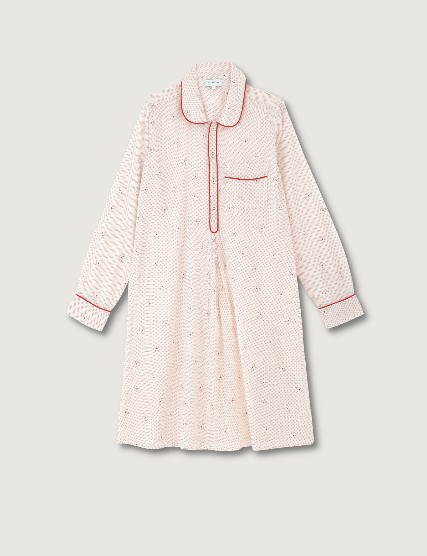 Robe de nuit 5 Alia Rouge - Scarlette Ateliers