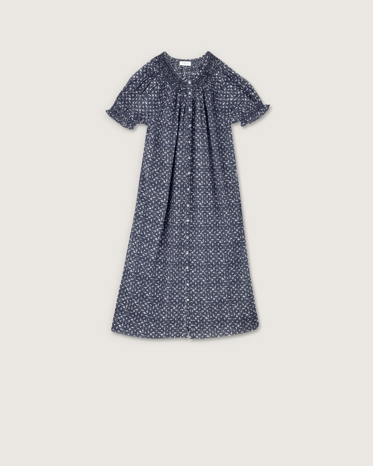 Robe de nuit Maya imprimé Marge - Scarlette Ateliers