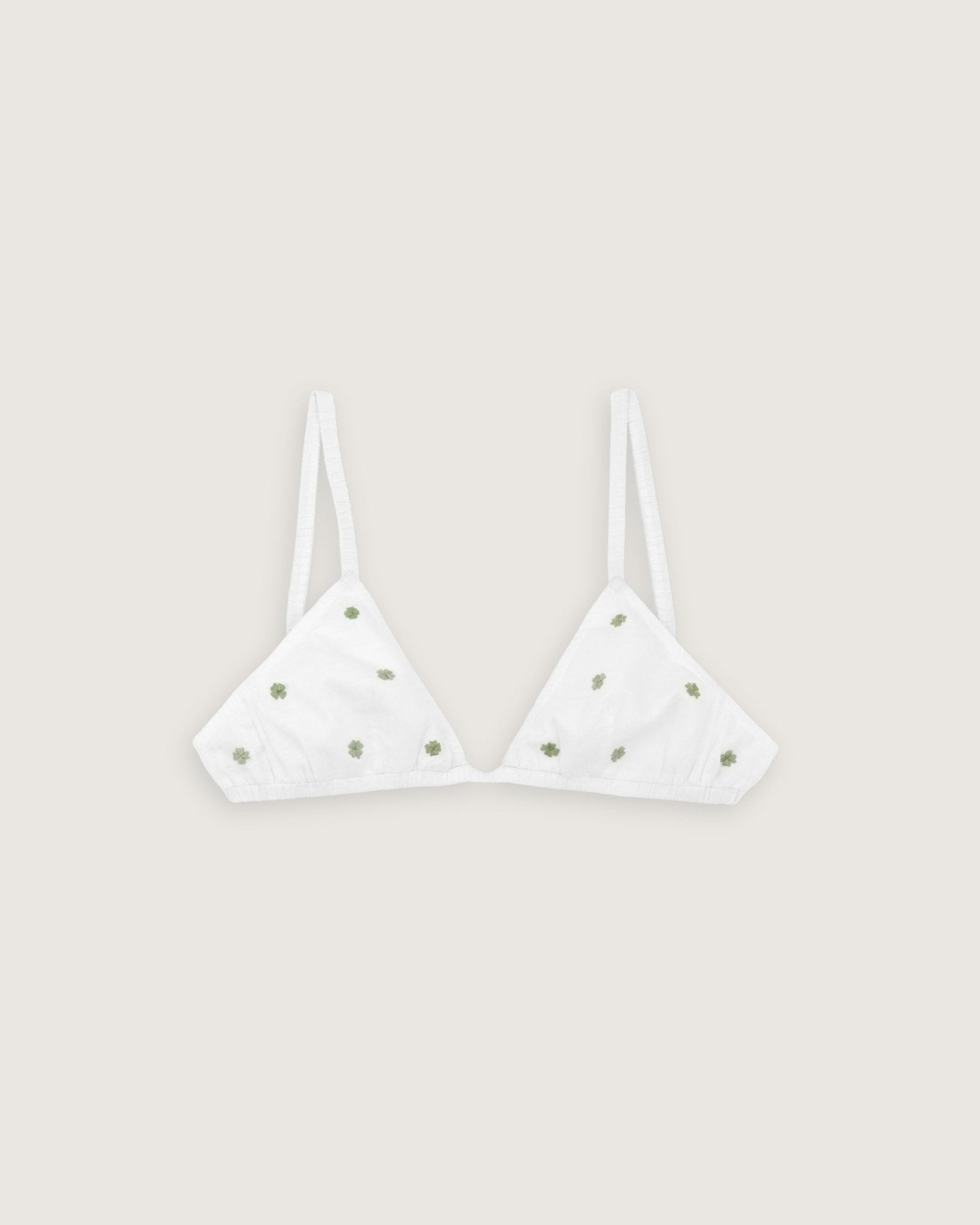 Triangle Clyde broderies clover - Scarlette Ateliers