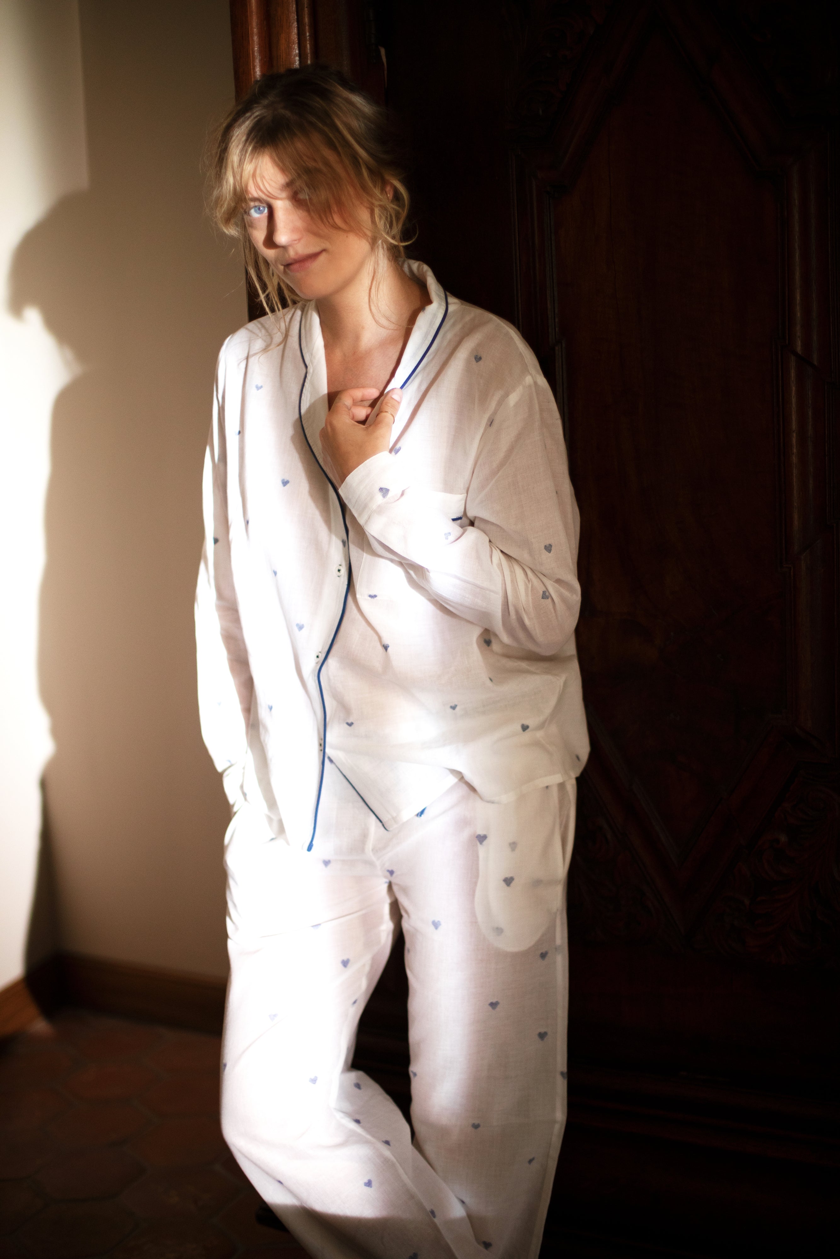 Pyjama Femme Camille Bleu