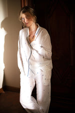 Charger l&#39;image dans la galerie, Pyjama Femme Camille Bleu
