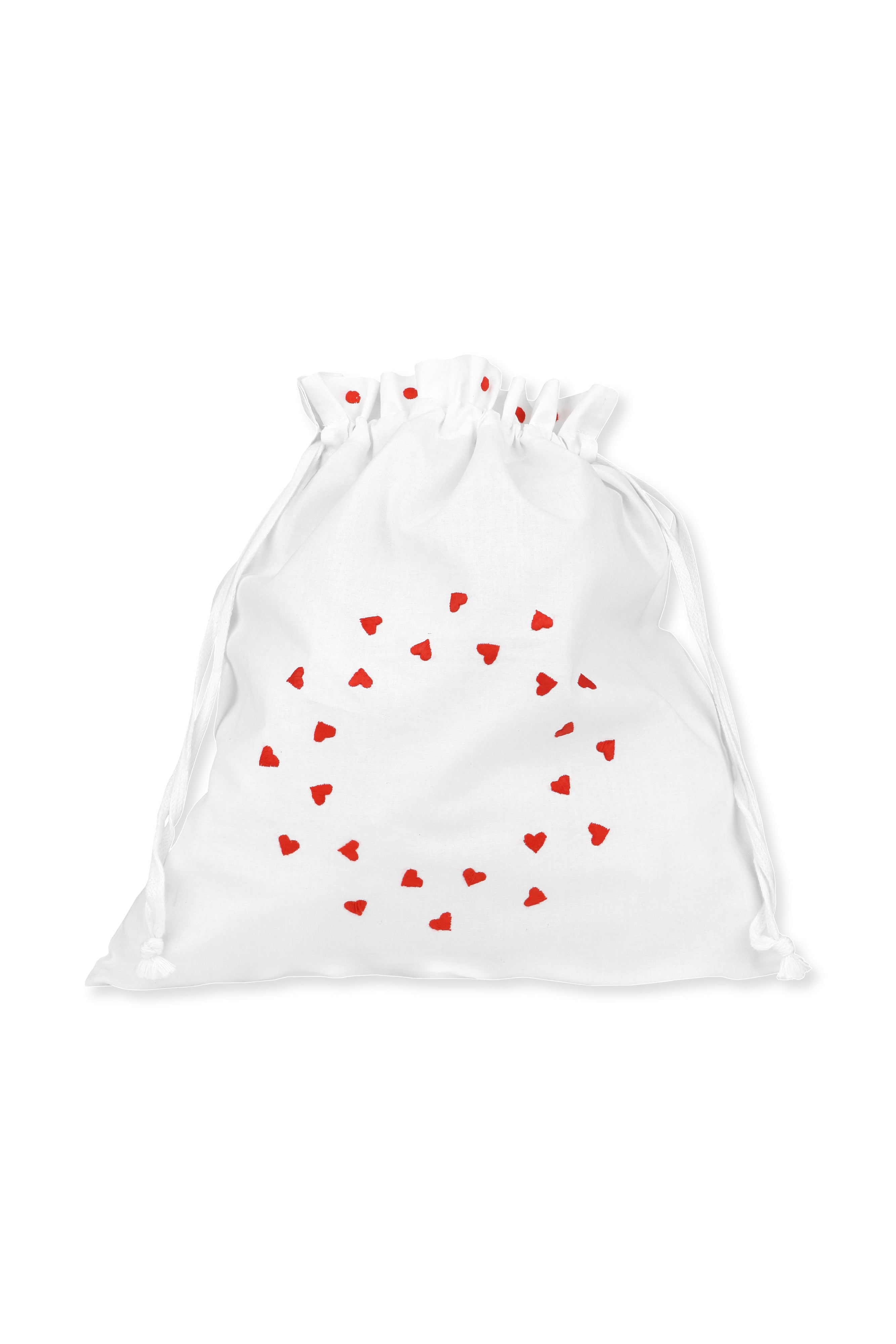 Embroidered Laundry bag Valentine