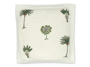 Paire de taies d'oreiller Palmier Vert