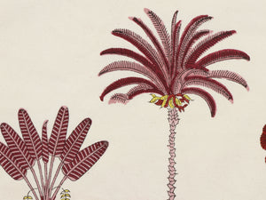 Tablecloth Palm Garnet