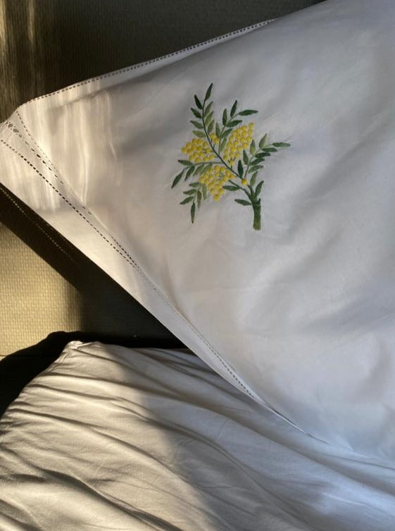Pair of pillowcases Mimosa